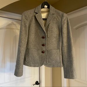EUC grey wool jacket
